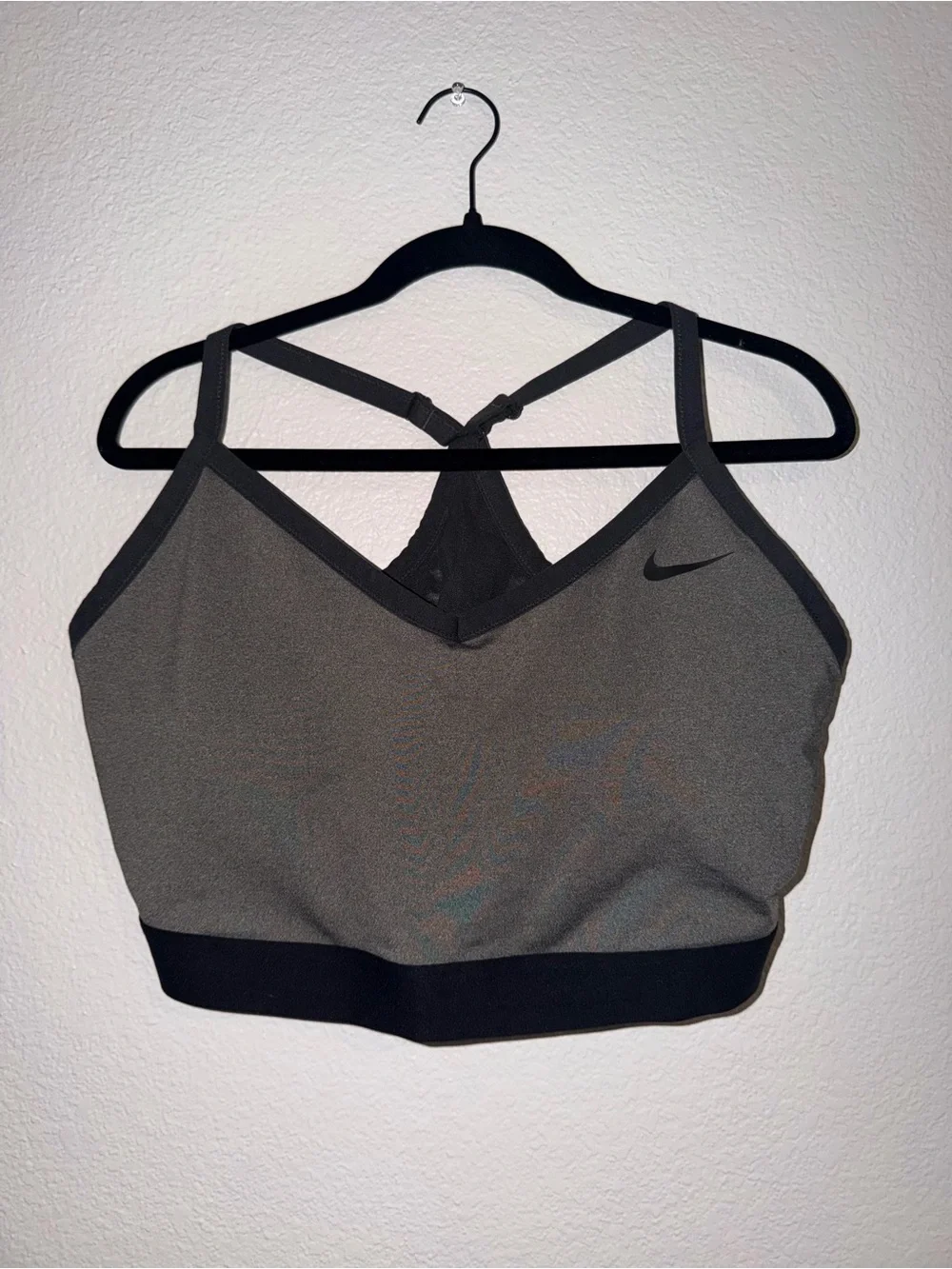 Nike Indy Women's Light-Support Padded V-Neck Sports Bra.